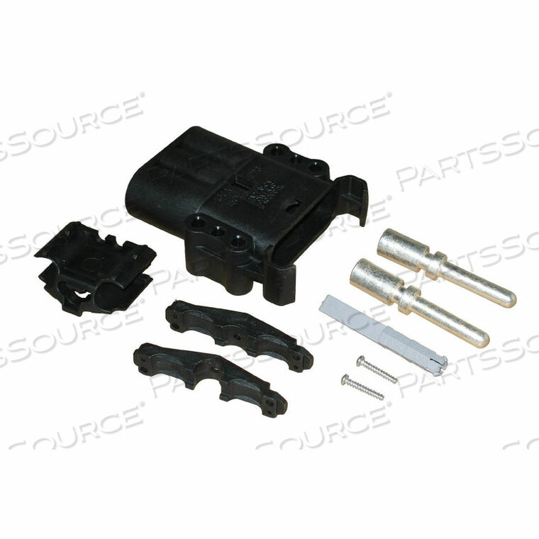 OEM#: A16450-0009APP BATTERY CONNECTOR DIN A160 MALE CONNECTOR WITH 50MM PIN CONTACTS by TVH Parts