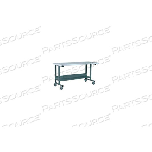 WORKBENCH, 2012 SERIES, PLASTIC LAMINATE SAFETY EDGE, 60W X 30D, BLACK