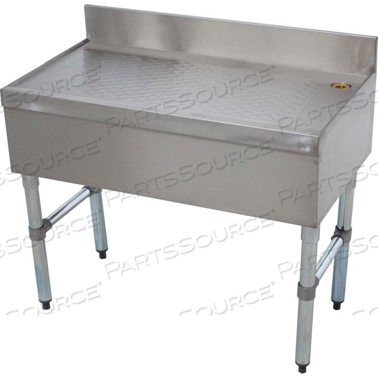 CHALLENGER DRAINBOARD, MODULAR, 21X30, OPEN CABINET BASE