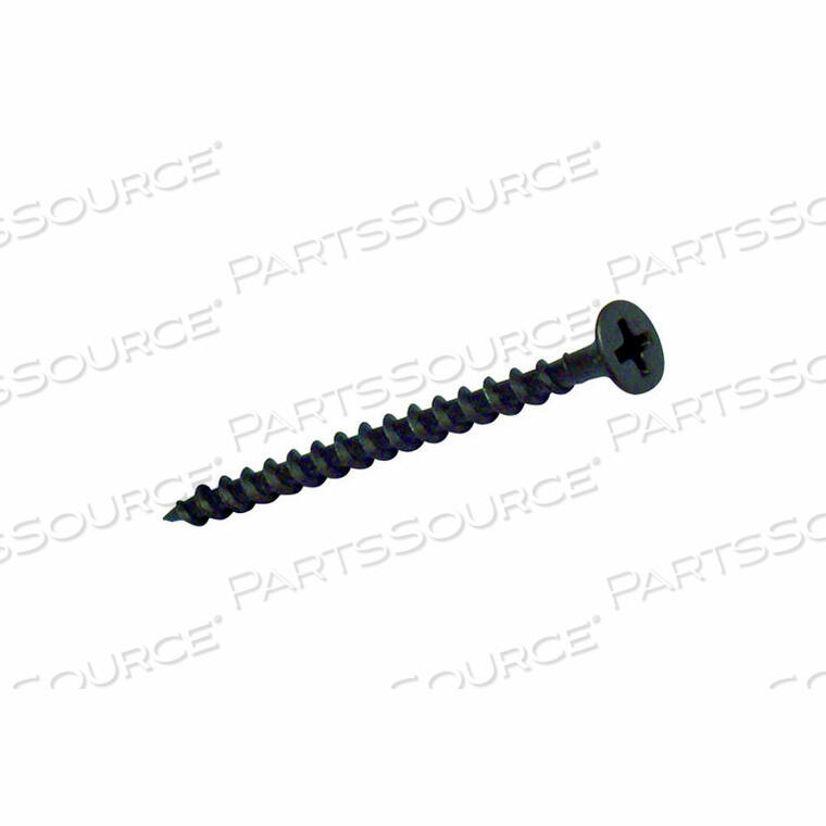 OEM#: ABX66064C#6 X 2 DRYWALL SCREW - PHILLIPS BUGLE HEAD - STEEL - BLACK PHOSPHATE - SHARP POINT - PKG OF 100 by Titan Fasteners