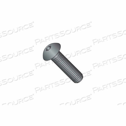 OEM#: BMJ04020M4 X 0.7 X 20MM BUTTON SOCKET CAP SCREW - STEEL - BLACK OXIDE - DIN 125B - CLASS 10.9 - PKG OF 100 by Titan Fasteners