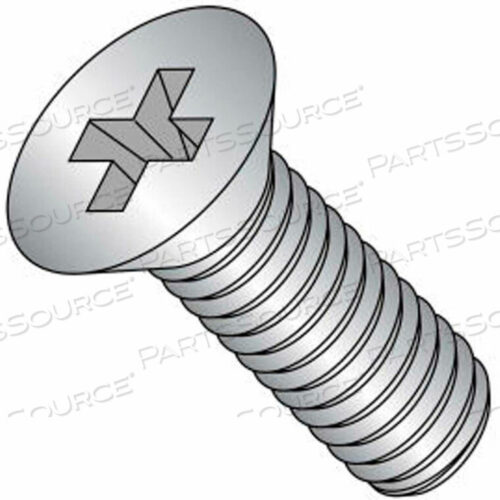 OEM#: BSR06030M6 X 1.0 X 30MM - MACHINE SCREW - PHILLIPS FLAT HEAD - 304 STAINLESS STEEL - DIN 965 - PKG OF 100 by Titan Fasteners