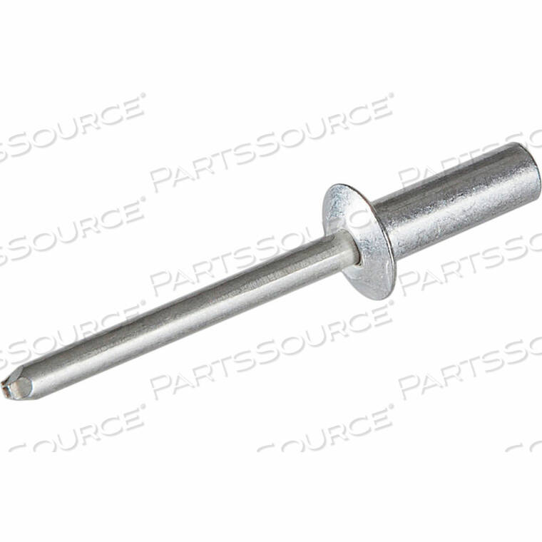 OEM#: NBBGAMD62APOP BLIND RIVET - 3/16 X 6-2 - BUTTON HEAD - UP TO 1/8 GRIP - ALUMINUM/ALUMINUM - USA - PKG OF 500 by Titan Fasteners