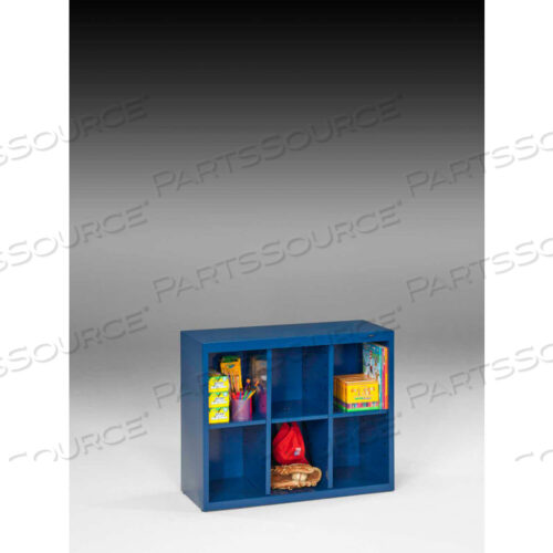 CUBBY CABINET - WELDED 34-1/2W X 13-1/2D X 30H REGAL BLUE