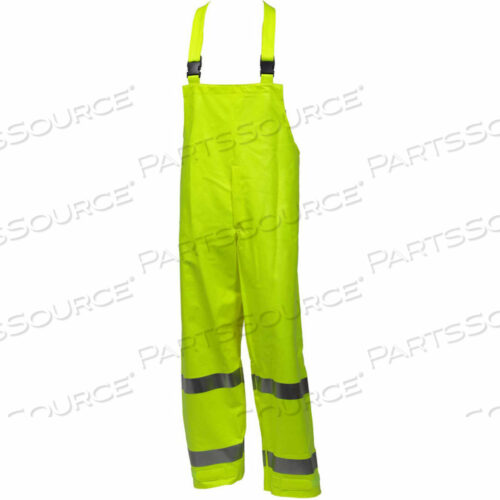 ECLIPSE CLASS E FR OVERALL, SNAP FLY FRONT, FLUORESCENT YELLOW/GREEN, 3XL