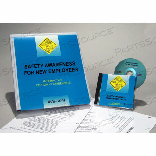 SAFETY AWARENESS FOR NEW EMPLOYEES CD-ROM COURSE