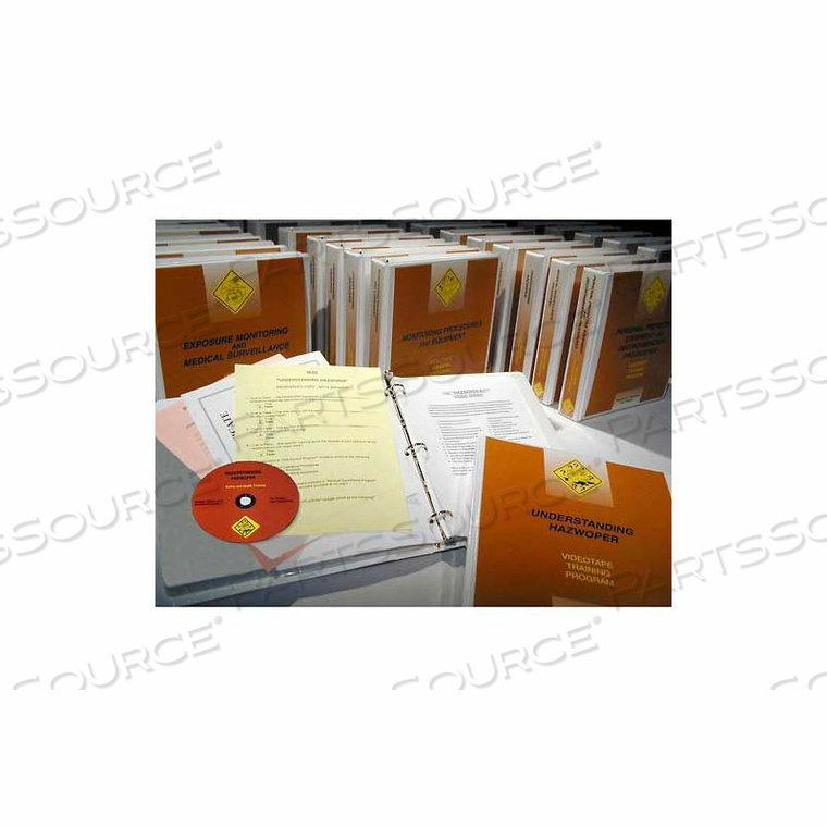COMPLETE 40 HOUR HAZWOPER TRAINING SERIES CD-ROM PACKAGE