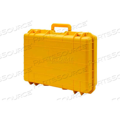 CAPE BUFFALO WATERPROOF UTILITY CASES, X-LARGE CASE, 20-1/4L X 16W X 7-1/2H, YELLOW