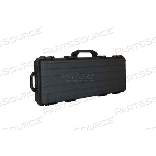 CAPE BUFFALO WATERPROOF UTILITY CASE, 44-5/8L X 16-5/8W X 6-1/2H, BLACK