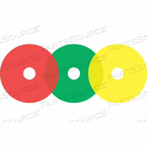 OEM#: GML101YLGAUGE MARKING DECAL, 1.5, 24/SHEET, YELLOW by Accuform Manufacturing, Inc.