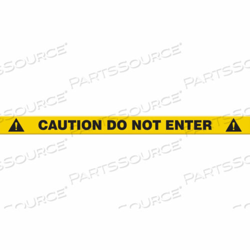 OEM#: PTP233HEAVY-DUTY MESSAGE STRIP, CAUTION DO NOT ENTER, 4X48 by Accuform Manufacturing, Inc.