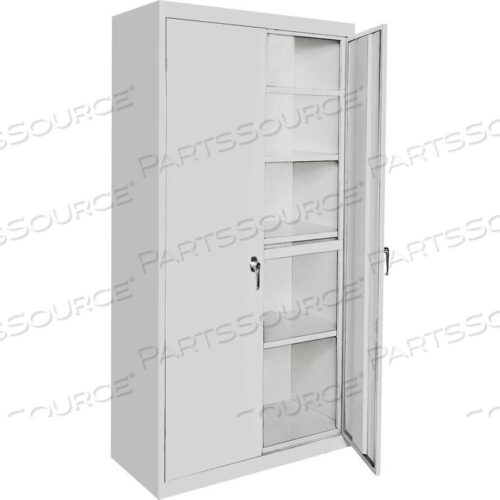 OEM#: AAH-30RB-GALL ADJUSTABLE ALL-WELDED STORAGE CABINET, 30WX18DX72H, GRAY by Steel Cabinets USA, Inc