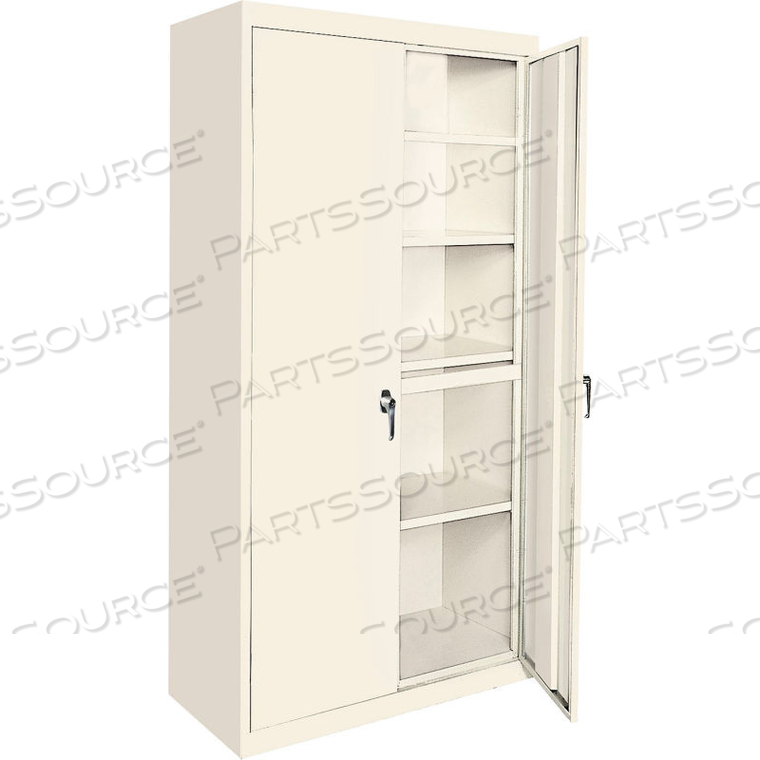 OEM#: AAH-42RB-PALL ADJUSTABLE ALL-WELDED STORAGE CABINET, 42WX18DX72H, PUTTY by Steel Cabinets USA, Inc