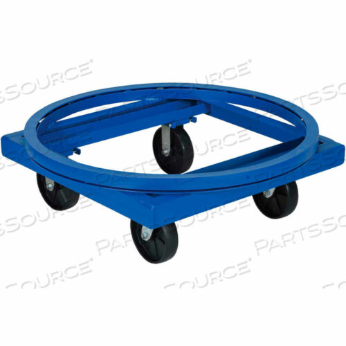 STEEL ECONOMICAL PALLET & CONTAINER TRANSPORTER - FIXED HEIGHT & 40 DIA. CAROUSEL