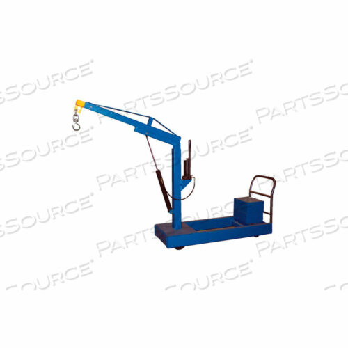 COUNTER BALANCED FLOOR CRANE 1000 LB. CAPACITY