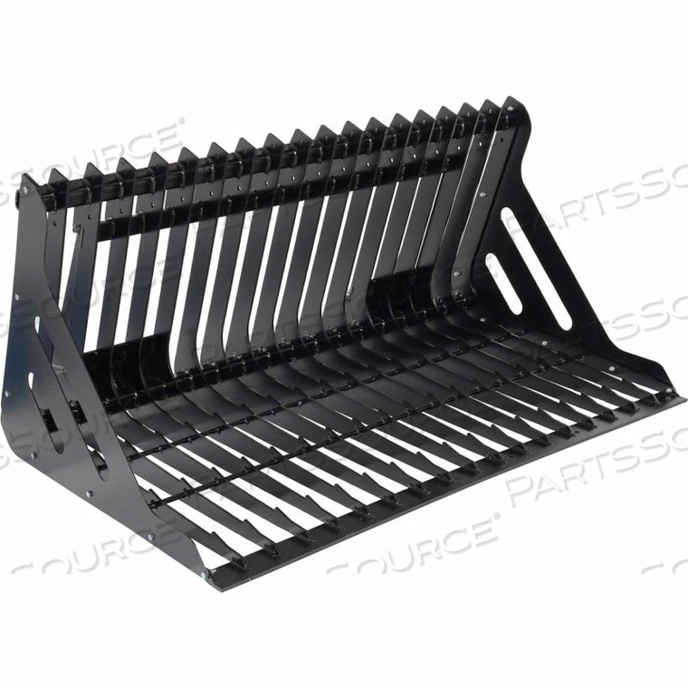 OEM#: EA-SKRG-72-LPSKID STEER ROCK GRADER - LOW PROFILE 72 WIDE by Vestil Manufacturing Corp.