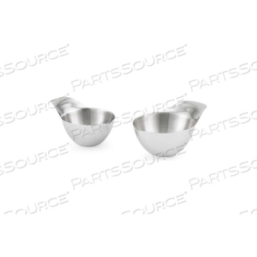 STAINLESS STEEL SPOUTED TRANSFER BOWL 4 OZ.