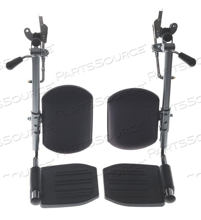 OEM#: WCA806985EWHEELCHAIR ELEVATING LEGRESTS, METAL BASE, GRAY by Medline Industries, Inc.