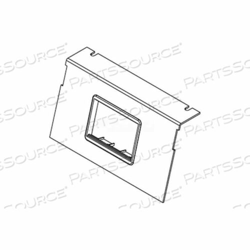 C8850P-ACT FLOOR BOX AC8850 PLATE W/(1) 6A MINI ADAPTER BEZEL