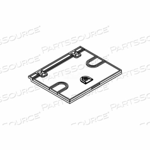 CCBBSCTCAL FLOOR BOX SMALL BALLROOM BOX COVER ASSEMBLY, ALUMINUM