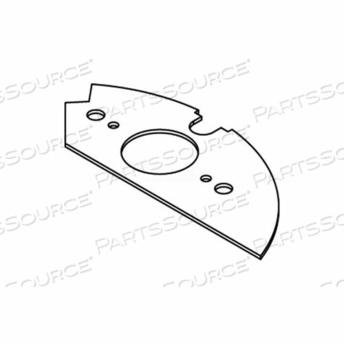 CRFB-SR1-2 FLOOR BOX SINGLE RECEPTACLE DEVICE PLATE, FOR ROUND RAISED FLOOR BOX