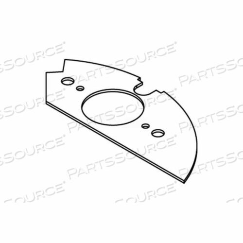 CRFB-SR2-2 FLOOR BOX SINGLE RECEPTACLE DEVICE PLATE, FOR ROUND RAISED FLOOR BOX