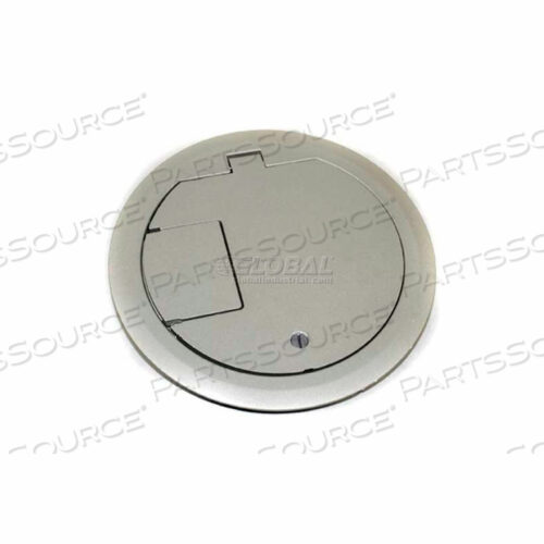 CRFBBTCGY FLOOR BOX CRFB SERIES COVER ASSEMBLY W/SOLID LID, GRAY