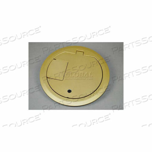 CRFBCTCBSTR FLOOR BOX CRFB SERIES COVER ASSEMBLY TAMPER RESISTANT, BRASS