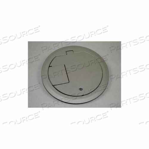 CRFBCTCGYTR FLOOR BOX CRFB SERIES COVER ASSEMBLY TAMPER RESISTANT, GRAY