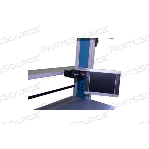 WSI ESD STEEL SHELF, C2 SERIES, 12D X 48W, WHITE LAMINATE, GREY EPOXY