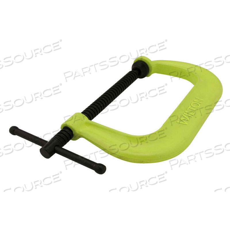 OEM#: 14301WILTON MODEL 403-SF 0-3 OPENING 2-1/2 THROAT DEPTH DROP FORGED HI-VIS C-CLAMP by Wilton/ Walter Meier Manufacturing Americas