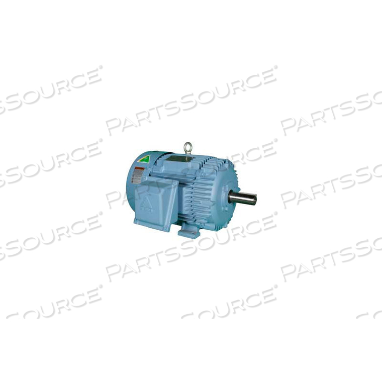 HYUNDAI PEM MOTOR, TEFC, RIGID, 3 PH, 444T, 208-230/460V, 125 HP, 1800 RPM, 142 FLA