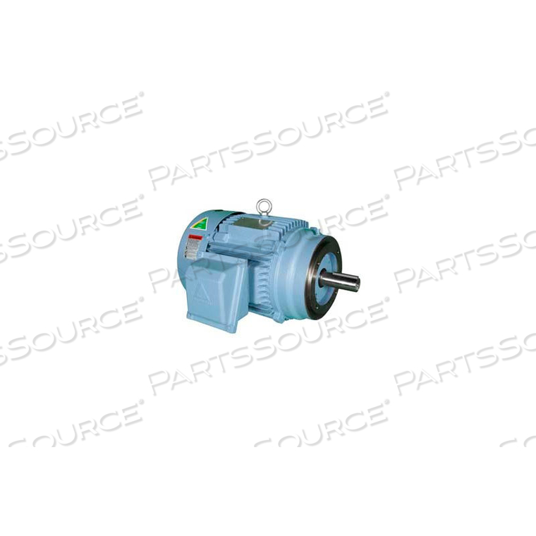 HYUNDAI PEM MOTOR, TEFC, RIGID-C, 3 PH, ROUND, 182TC, 3 HP, 1800 RPM, 3.9 FLA