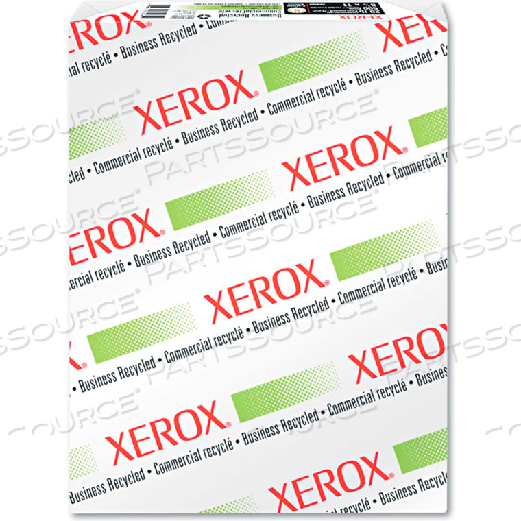 BUSINESS RECYCLED COPY PAPER, 3-HOLE, 8-1/2 X 11, WHITE, 500 SHEETS/REAM