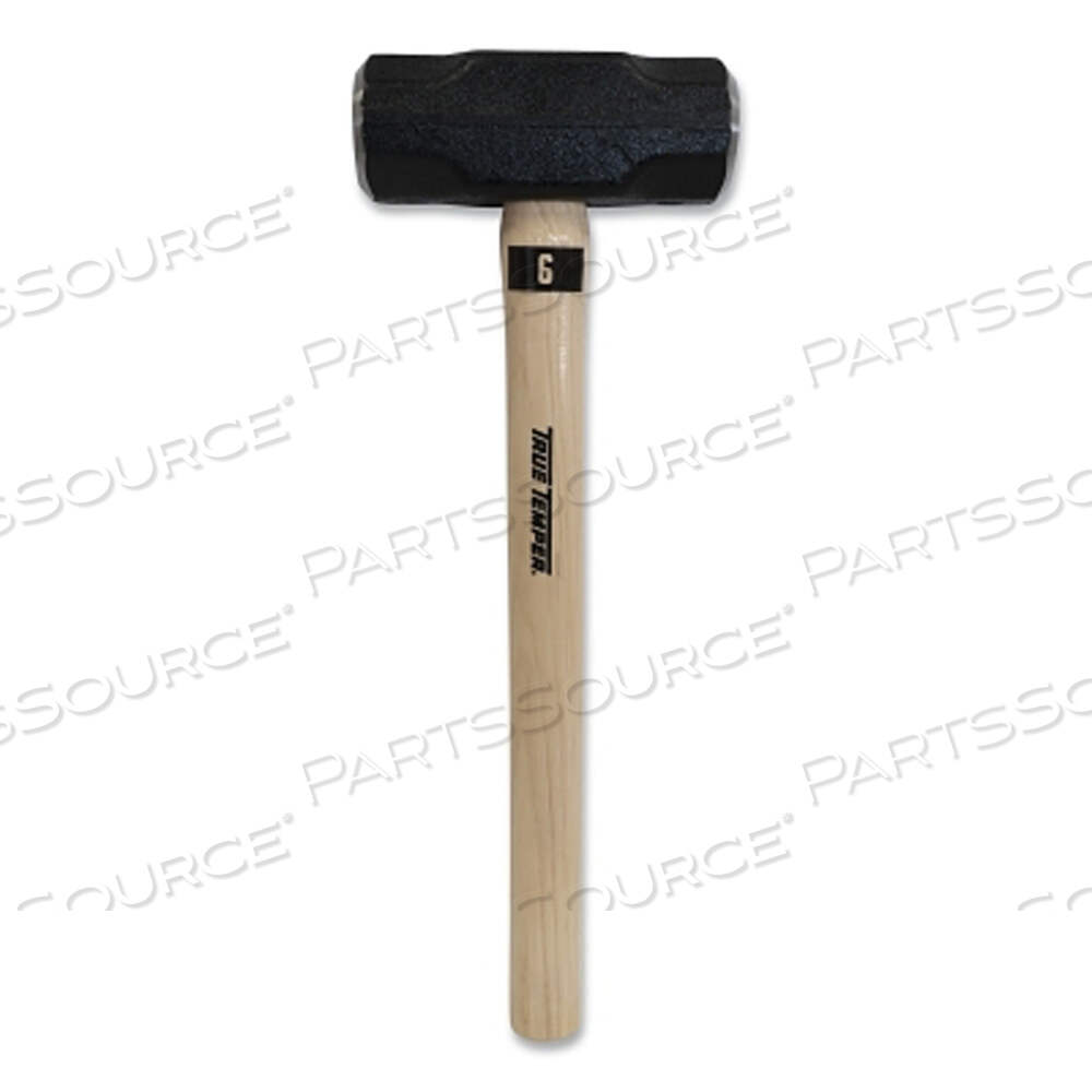 OEM#: 20186000TOUGHSTRIKE AMERICAN HICKORY SLEDGE HAMMER, 6 LB, 17 IN HANDLE by True Temper
