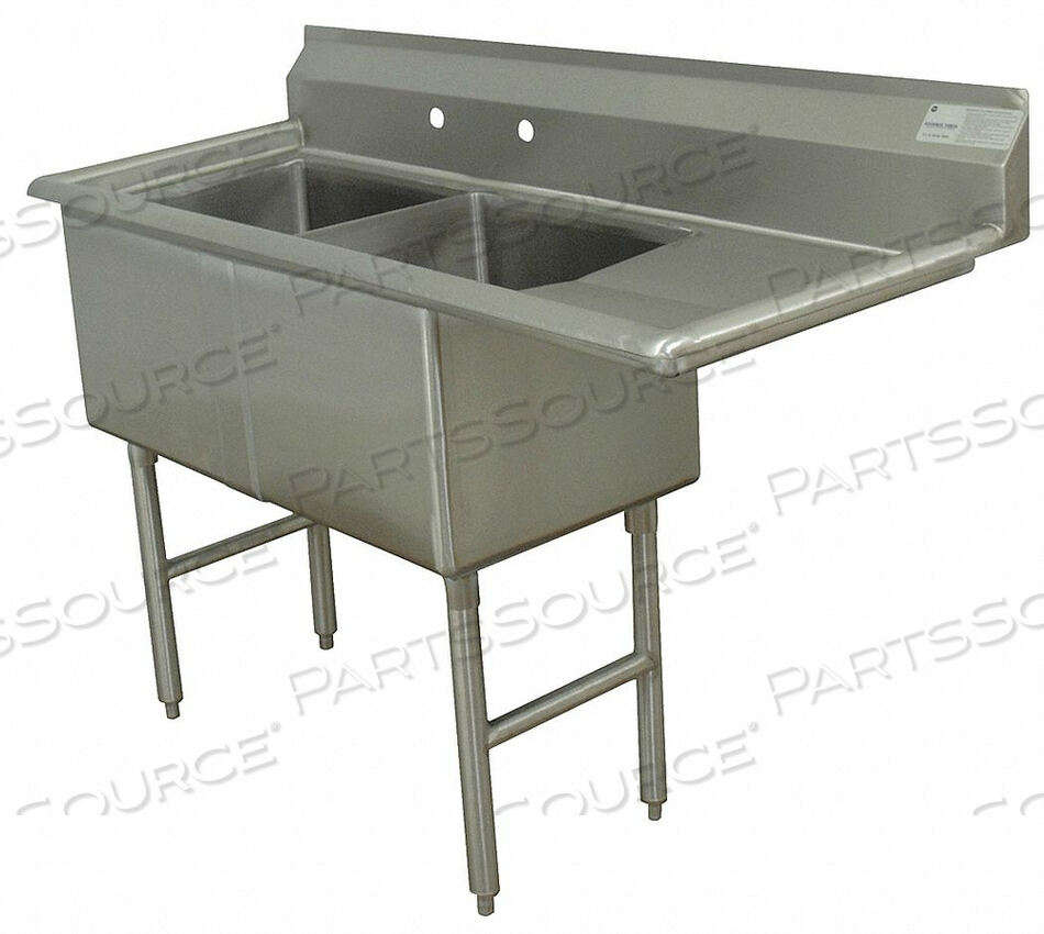 OEM#: FC-2-2424-24RSCULLERY SINK STAINLESS STEEL 30 IN W by Advance Tabco