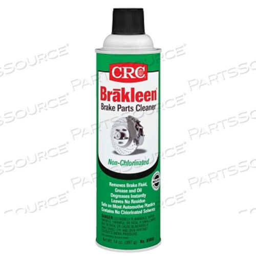 OEM#: 0508805088 CRC BRAKLEEN® BRAKE PARTS CLEANER, CLEAR, 14OZ AEROSOL by CRC Industries