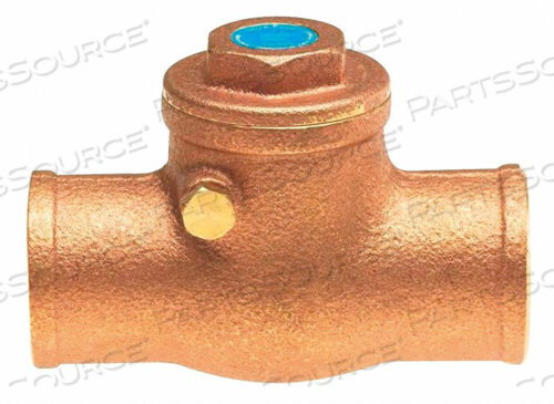 OEM#: UP0968000100SWING CHECK VALVE BRASS 1 SWEAT by Milwaukee Valve