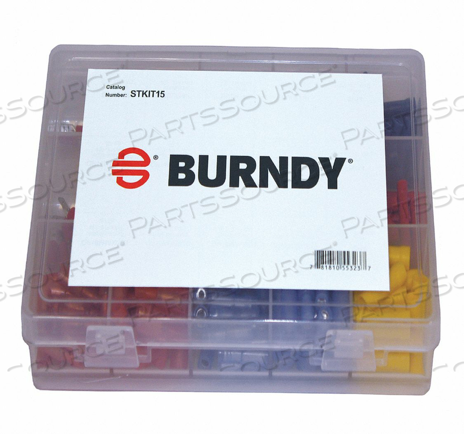 OEM#: STKIT15VINYL INSULATED SPLICE TERM KIT 15 SLOT by Burndy