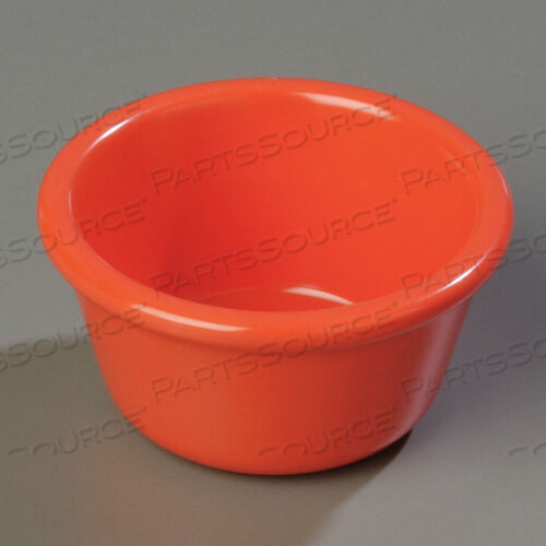 SMOOTH RAMEKIN 4 OZ. SUNSET ORANGE PK48