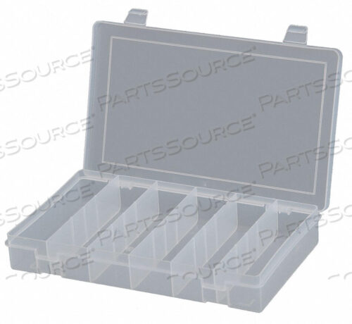 OEM#: SP6-CLEARCOMPARTMENT BOX 6 COMPARTMENTS CLEAR by Durham Manufacturing Company