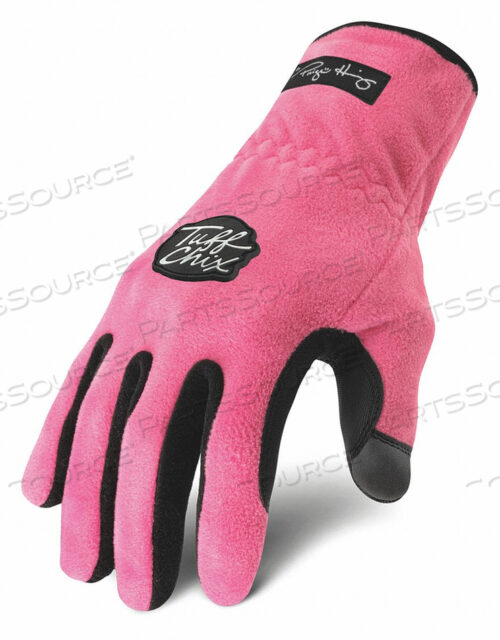 TUFF-CHIX FLEECE PINK GLOVE L PR