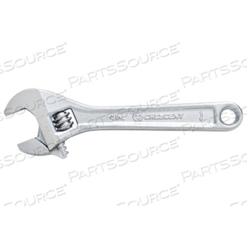 OEM#: AC28BKADJUSTABLE CHROME WRENCH, 8 IN OAL, 1-1/8 IN OPENING, CHROME PLATED by Crescent