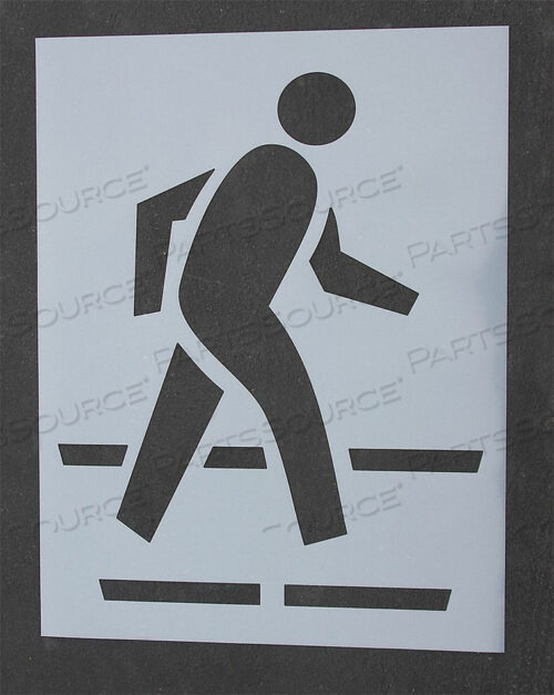 OEM#: STL-116-5030PAVEMENT STENCIL 54 IN PED CROSSING1/16 by RAE Products & Chemicals Corp.