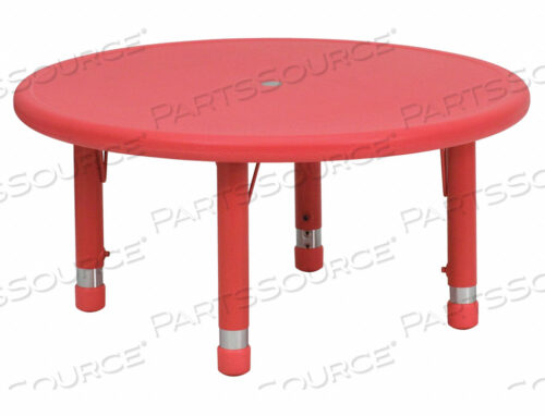 PRESCHOOL ACTIVITY TABLE RED 33
