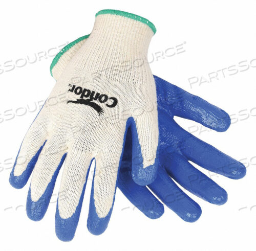 OEM#: 19L530G6624 COATED GLOVES COTTON/POLYESTER S PR by Condor