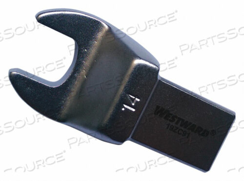OEM#: 19ZC91TORQUE WRENCH HEAD OPEN END 14MM by Westward
