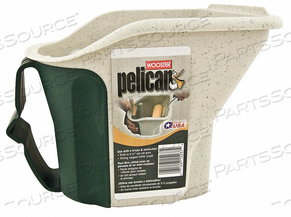 OEM#: 8619PAINT PAIL 1 QT. POLYPROPYLENE by Wooster