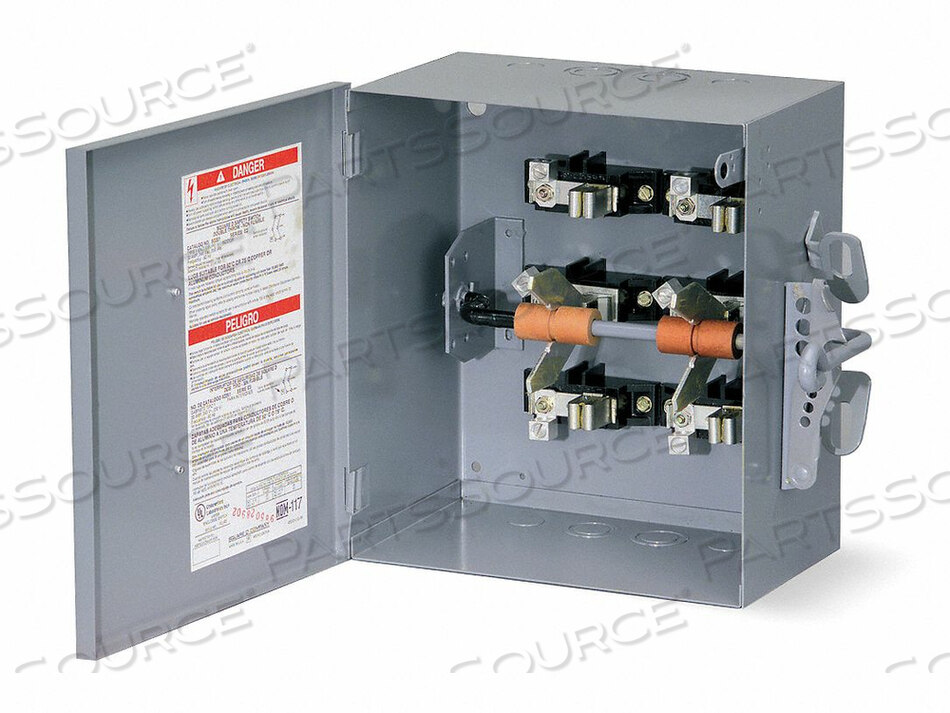 OEM#: 82344SAFETY SWITCH 480VAC 3PDT 200 AMPS AC by Square D