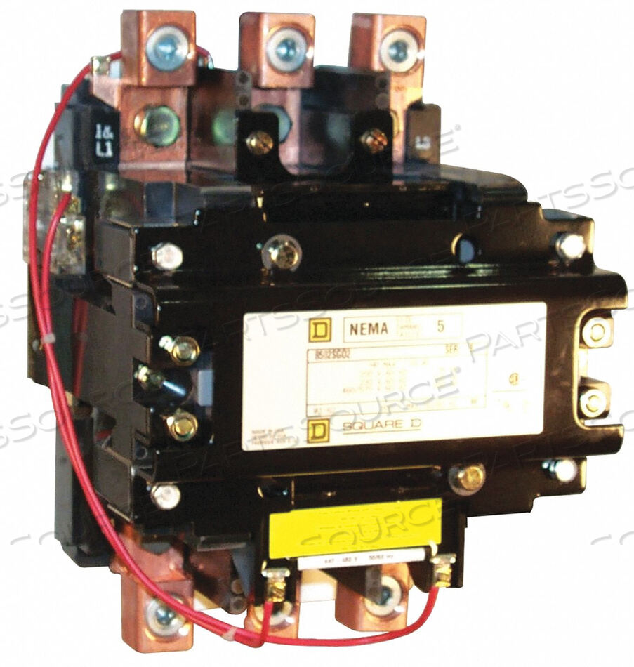OEM#: 8502SGO2V02SNEMA MAGNETIC CONTACTR 270A 120VAC NEMA5 by Square D